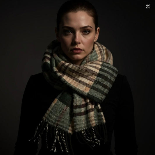 Premium Ember Wool Scarf
