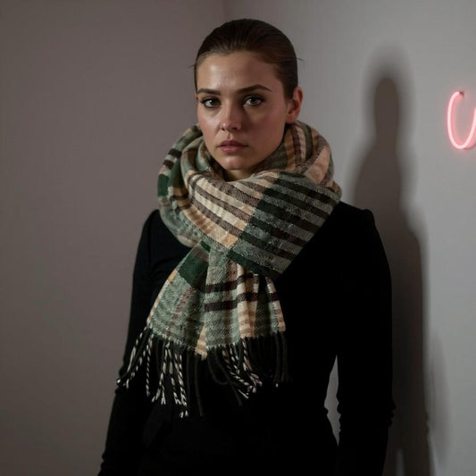 Premium Ember Wool Scarf