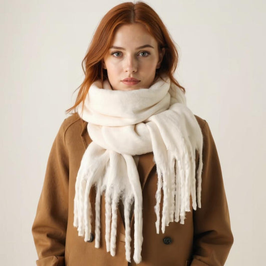 Aurora Cashmere-Touch Scarf